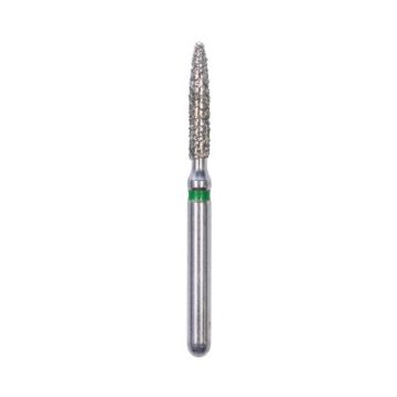 SimpliCut Single-Use Diamond Burs, Flame, Coarse, 862-014, C862-014-D, 25/Pkg