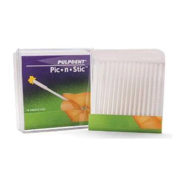 Pic-N-Stic Adhesive Sticks, Applicator Tips, PIC, 60/Pkg