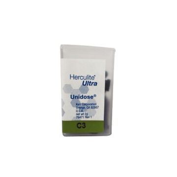 Herculite Ultra, Unidose Refills - Enamel, C3, 34779, 20/Each