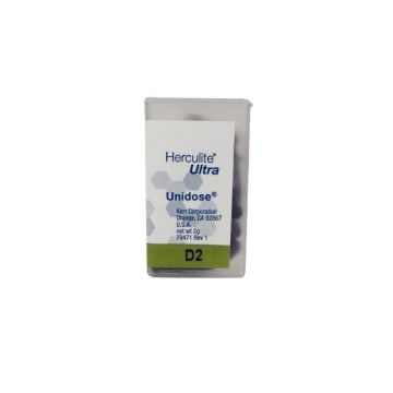Herculite Ultra, Unidose Refills - Enamel, D2, 34780, 20/Each