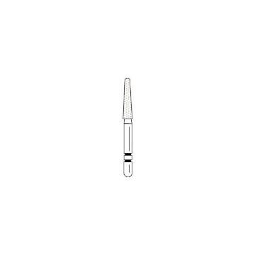 Two Striper Diamonds, Chamfer Prep - Round End Taper, 770.8, Fine (Red), 2015487, 5/Pkg