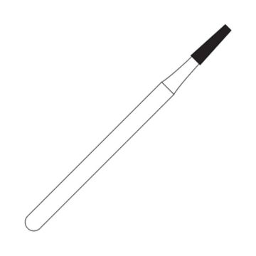 NTI 2-Piece Operative Carbide Burs, Tapered Fissure - FGSG, #701, H701-FGSG, 5/Pkg