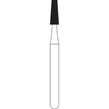 NTI 2-Piece Operative Carbide Burs, Tapered Fissure - FGSG, #702, H702-FGSG, 5/Pkg