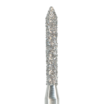NTI Mini Diamonds, Beveled Cylinder, 885-012, Coarse, C885-012M, 5/Pkg