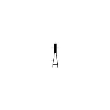 Alpen Operative and Surgical Carbide Burs, Cross Cut Fissure, #557 FG, R100557, 10/Pkg