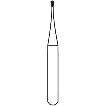 Alpen Operative and Surgical Carbide Burs, Pear, #329 FG, R100329, 10/Pkg