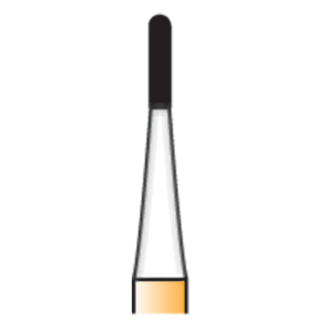 Alpen Speedster Burs, Round End Cross Cut Fissure, #1557 FG, R41557G, 10/Pkg
