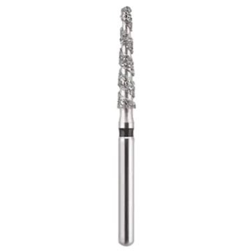 Midwest Once Helical Sterile Single-Patient Diamonds, Taper Round End, 856-016, S1856016SC, 25/Pkg