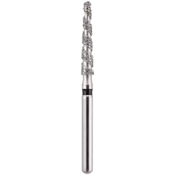 Midwest Once Helical Sterile Single-Patient Diamonds, Taper Round End, 855-025, S1855025SC, 25/Pkg