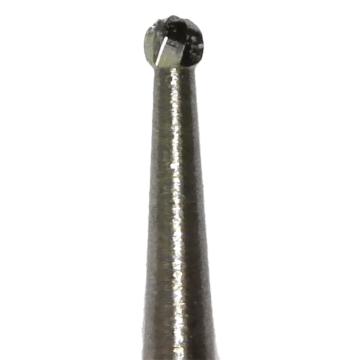 Midwest Once Sterile Carbide Burs, Round, #2, LA, 314104, 25/Pkg