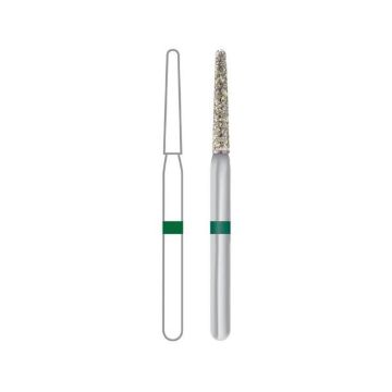 Midwest Once Sterile Single-Patient Diamonds, Taper Round End Long, 850-014 FG, Coarse, 1850014C, 25/Pkg