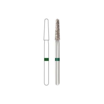Midwest Once Sterile Single-Patient Diamonds, Taper Round End Long, 856L-018 FG, Coarse, 1856L018C, 25/Pkg