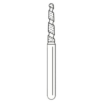 Solo Diamonds (FG), Spiral Round End, 8114.8, Coarse, 856T014C, 25/Pkg