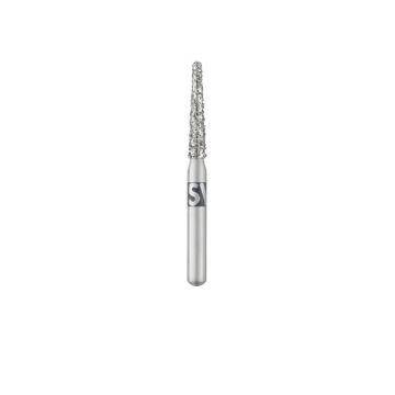 Piranha Single Patient Use Diamonds, Round End Taper, 856-016 Super Coarse, 856-016SC, 25/Pkg