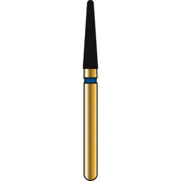 Alpen Swiss Gold Diamonds, Round End Taper, 856-018, Coarse, R856C018FG, 60032309, 5/Pk