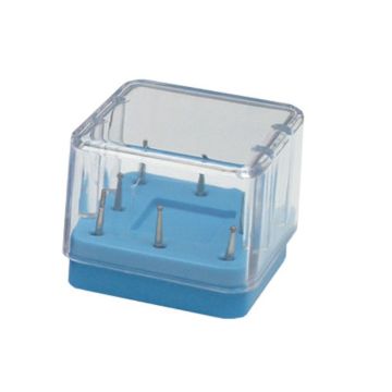 Magnetic Bur Blocks, 8-Hole, Blue, 50Z400B, 1/Pkg