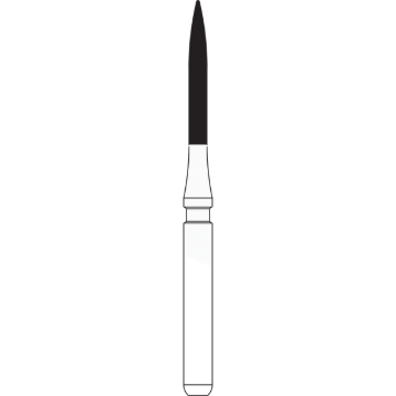 NTI Trimming & Finishing Carbides, Long Flame, H48L-010, Regular, H48L-010, 5/Pkg