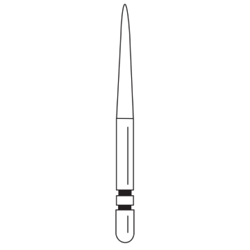 Two Striper Finishing Diamonds, Flame, 799, 20 Microns, 2015869, 5/Pkg