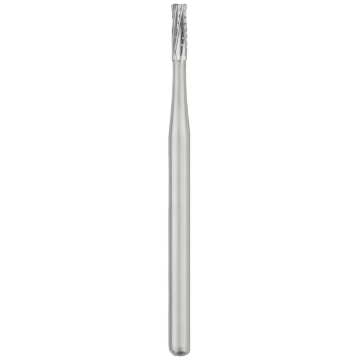 SS White Carbide Burs, HP, #558 Flat Straight Fissure Crosscut, 14874, 10/Pkg