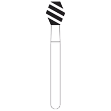 NTI Super Coarse Turbo Diamond Burs, Barrel, SC811-T-033, SC811-T-033, 5/Pkg
