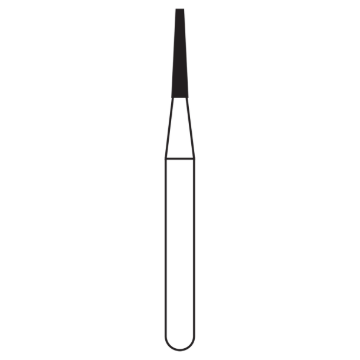 Midwest Operative Carbide Burs, Straight Fissure Crosscut, #669L- FG, 389248, 10/Pkg