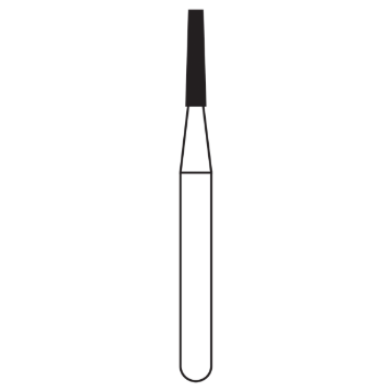 Midwest Operative Carbide Burs, Taper Flat End Crosscut, #700L FG, 389249, 10/Pkg