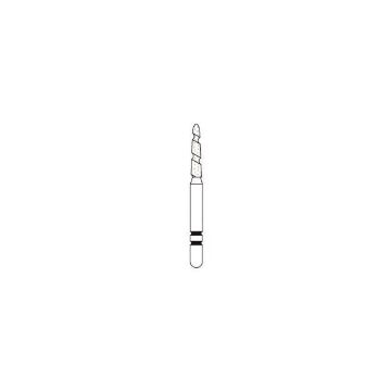 Two Striper TS2000 Coarse Diamonds, Gold-Plated Curettage, 2006.7, 2000067, 5/Pkg