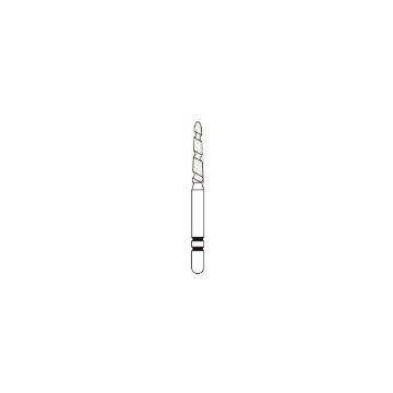 Two Striper TS2000 Coarse Diamonds, Gold-Plated Curettage, 2006.8, 2000068, 5/Pkg
