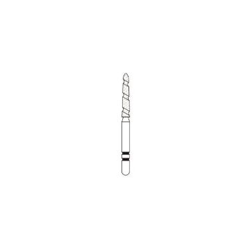 Two Striper TS2000 Coarse Diamonds, Gold-Plated Curettage, 2007.9, 2000079, 5/Pkg