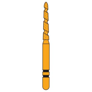 Two Striper TS2000 Coarse Diamonds, Gold-Plated Curettage, 2006.9, 2000069, 5/Pkg