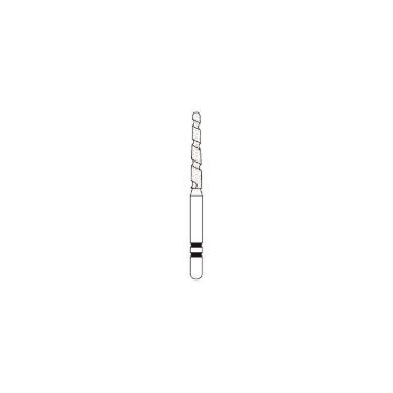 Two Striper TS2000 Coarse Diamonds, Round End Taper, 2003.10, 2000040, 5/Pkg