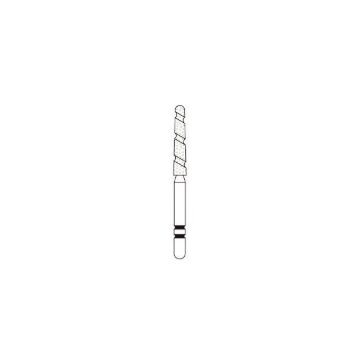 Two Striper TS2000 Coarse Diamonds, Round End Taper, 2005.10, 2000060, 5/Pkg