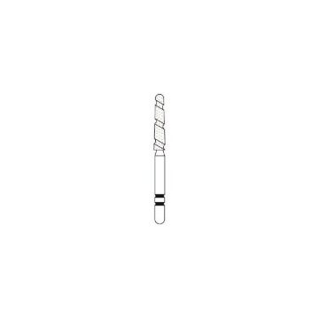 Two Striper TS2000 Coarse Diamonds, Round End Taper, 2005.9, 2000059, 5/Pkg