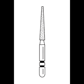 Two Striper Break Contact/Interproximal Reduction Diamonds, Cone, 207.10, Coarse, 2015149, 5/Pkg