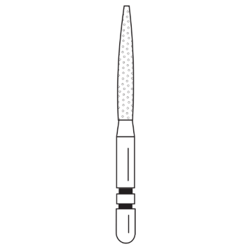 Two Striper Feather Edge Prep Diamonds, Flame, 260.10, Coarse (Green), 2015125, 5/Pkg