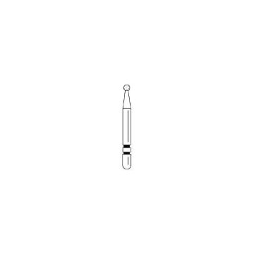 Two Striper Occlusal and Lingual Reduction Diamonds, Round, 115 Fine (Red), 2015013, 5/Pkg