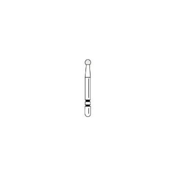 Two Striper Occlusal and Lingual Reduction Diamonds, Round, 120 Fine (Red), 2015015, 5/Pkg