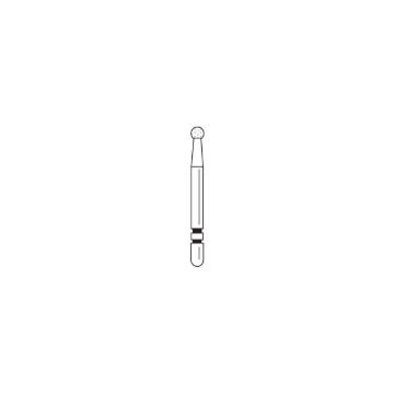 Two Striper Occlusal and Lingual Reduction Diamonds, Round, 120 Long, Coarse (Green), 2015055, 5/Pkg