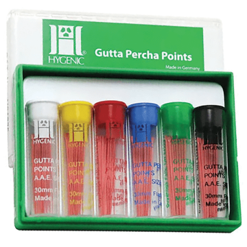 Hygenic Gutta Percha Points, Pink, Medium/Fine, H01223, 100/Pkg