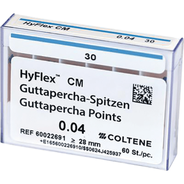 HyFlex CM Gutta Percha Points, .04 Taper, #30, 60022691, 60/Pkg