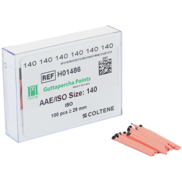 Pink Hygenic Gutta Percha Points, ISO 35, H01473, 100/Pkg