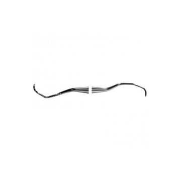 Standard Gracey Curettes, #15-16, Stainless Steel Handle, AEG15-16Z, 1/Pkg