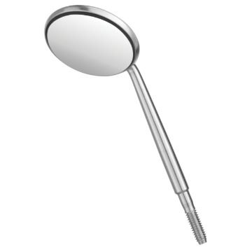Hu-Friedy HD Cone Socket Mirrors, Single Sided, #4, MIR4HD, 1/Pkg