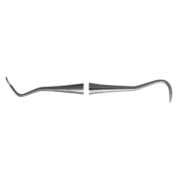 HuFriedy Nevi Sickle Scalers, #1/H5, Harmony EverEdge 2.0 Handle, SNEV1/H5XE2, 1/Pkg