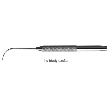 Hu-Friedy Single Ended Explorers, Ended, #3A, #30 standard handle, EXS3A, 1/Pkg