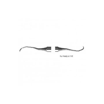 Langer Double-Ended Curettes, Mandibular Posterior, SL1/2, #9 EverEdge Handle, SL1/29E2, 1/Pkg