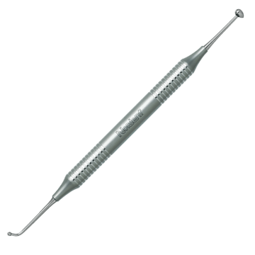 Nordent Burnishers, Double End, #26 Large Ball/#29 Football, Medium Round Handle, RBR26-29, 1/Pkg