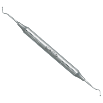 Nordent Double-Ended Excavators, DuraLite Round Handle, Spoon, #2, REEC2, 1/Pkg