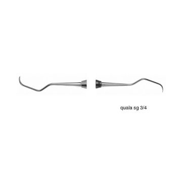 Quala Gracey Curettes, 3/4 Curette, #4 regular handle, SG3-4/4Q, 1/Pkg