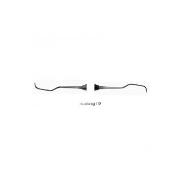 Quala Gracey Curettes, 1/2 Curette, #4 regular handle, SG1-2/4Q, 1/Pkg